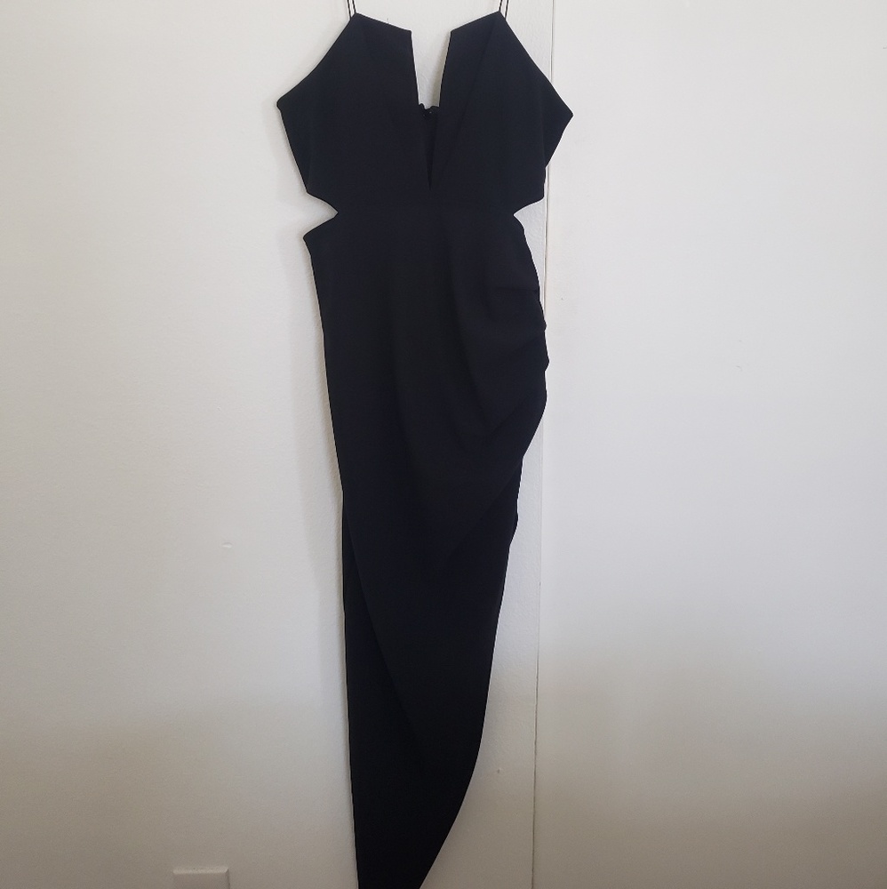 Black High Low Dress